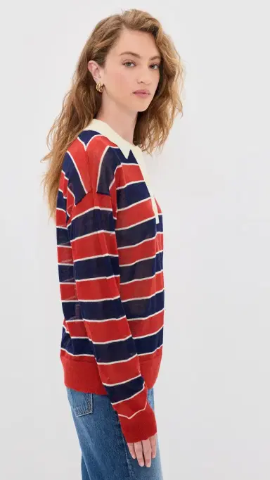 Mother The Biggie Raquette Knit Tee | Thumbnail 4 Mother The Biggie Raquette Knit Tee | Thumbnail 4