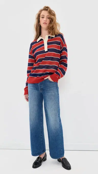 Mother The Biggie Raquette Knit Tee | Thumbnail 5 Mother The Biggie Raquette Knit Tee | Thumbnail 5