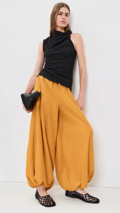 Proenza Schouler White Label Circe Top In tretch Lace Black | Thumbnail 5 Proenza Schouler White Label Circe Top In tretch Lace Black | Thumbnail 5
