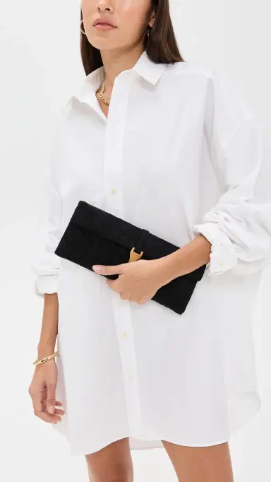 JW PEI Zaria Faux Suede Woven Clutch | Thumbnail 3 JW PEI Zaria Faux Suede Woven Clutch | Thumbnail 3