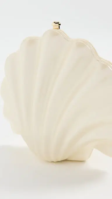 JW PEI Shell Clutch Ivory One Size | Thumbnail 5 JW PEI Shell Clutch Ivory One Size | Thumbnail 5
