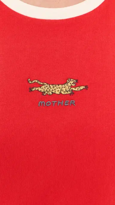 MOTHER The Boxy Goodie Inset Tee Mother Jag | Thumbnail 6 MOTHER The Boxy Goodie Inset Tee Mother Jag | Thumbnail 6