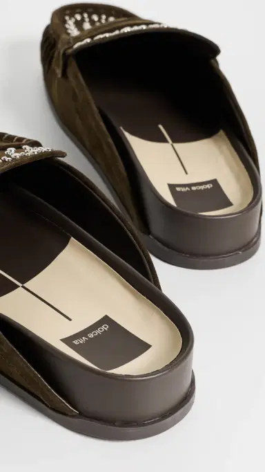 Dolce Vita Jodero Stud Mules Moss Suede | Thumbnail 4 Dolce Vita Jodero Stud Mules Moss Suede | Thumbnail 4