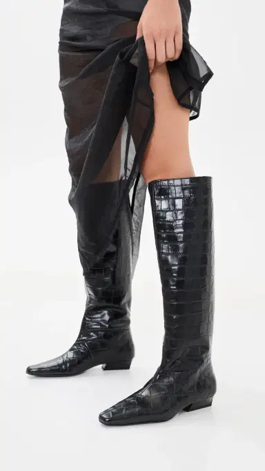 Staud Wally Flat Boots | Thumbnail 3 Staud Wally Flat Boots | Thumbnail 3