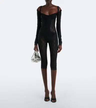 The Attico Lace jumpsuit | Thumbnail 4 The Attico Lace jumpsuit | Thumbnail 4
