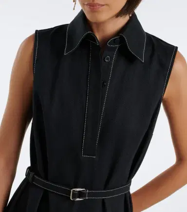 Emilia Wickstead Monique cotton poplin midi dress | Thumbnail 2 Emilia Wickstead Monique cotton poplin midi dress | Thumbnail 2