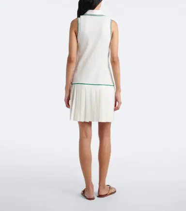 Burberry Martina cotton piqué tennis dress | Thumbnail 4 Burberry Martina cotton piqué tennis dress | Thumbnail 4