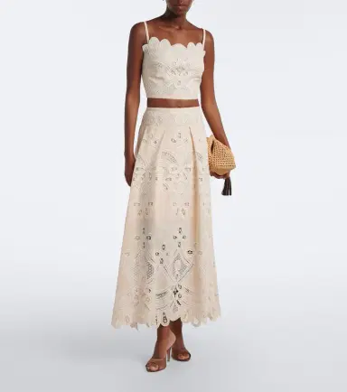 Elie Saab Embroidered maxi skirt | Thumbnail 2 Elie Saab Embroidered maxi skirt | Thumbnail 2