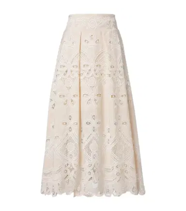 Elie Saab Embroidered maxi skirt | Thumbnail 1 Elie Saab Embroidered maxi skirt | Thumbnail 1