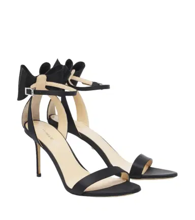 Mach & Mach Le Cadeau bow-detail satin sandals | Thumbnail 1 Mach & Mach Le Cadeau bow-detail satin sandals | Thumbnail 1