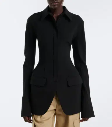 Mugler Wool-blend jacket | Thumbnail 2 Mugler Wool-blend jacket | Thumbnail 2