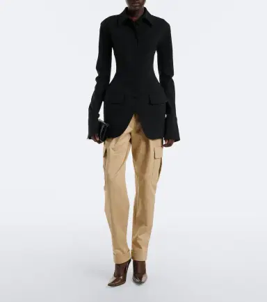 Mugler Wool-blend jacket | Thumbnail 6 Mugler Wool-blend jacket | Thumbnail 6