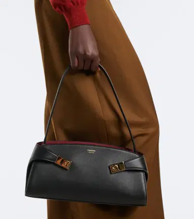 Ferragamo Hug East-West Small leather shoulder bag | Thumbnail 6 Ferragamo Hug East-West Small leather shoulder bag | Thumbnail 6