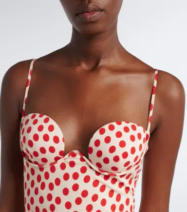 Alaia Alaïa Polka-dot jersey midi dress | Thumbnail 5 Alaia Alaïa Polka-dot jersey midi dress | Thumbnail 5
