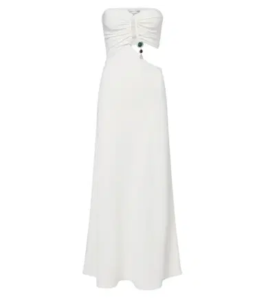 Christopher Esber Embellished cutout jersey maxi dress | Thumbnail 1 Christopher Esber Embellished cutout jersey maxi dress | Thumbnail 1