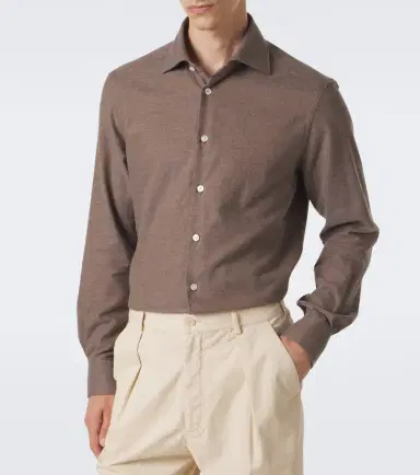 Kiton Cotton shirt | Thumbnail 4 Kiton Cotton shirt | Thumbnail 4