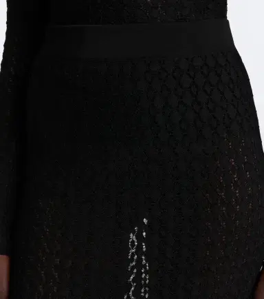 Saint Laurent Pointelle pencil skirt | Thumbnail 3 Saint Laurent Pointelle pencil skirt | Thumbnail 3