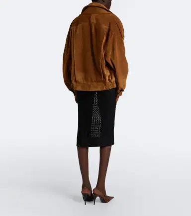 Saint Laurent Pointelle pencil skirt | Thumbnail 5 Saint Laurent Pointelle pencil skirt | Thumbnail 5