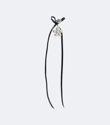 Simone Rocha Bow-detail crystal-embellished drop earrings | Thumbnail 4 Simone Rocha Bow-detail crystal-embellished drop earrings | Thumbnail 4