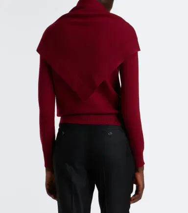 Oscar de la Renta Layered cashmere sweater | Thumbnail 4 Oscar de la Renta Layered cashmere sweater | Thumbnail 4