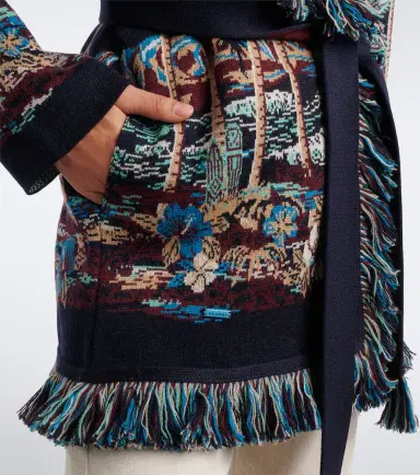 Alanui Diamond Head jacquard wool-blend cardigan | Thumbnail 4 Alanui Diamond Head jacquard wool-blend cardigan | Thumbnail 4