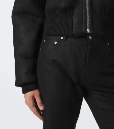 Rick Owens Flight cropped leather jacket | Thumbnail 7 Rick Owens Flight cropped leather jacket | Thumbnail 7