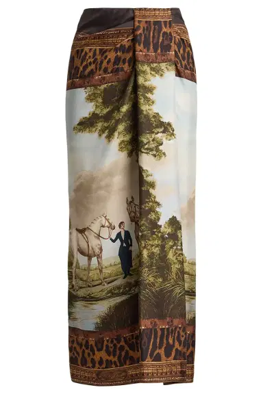Ralph Lauren Scenic Woven Pencil Skirt | Thumbnail 1 Ralph Lauren Scenic Woven Pencil Skirt | Thumbnail 1
