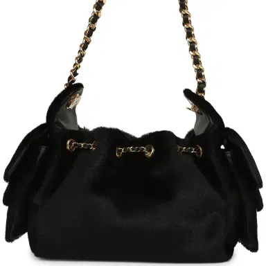 Chanel Chanel Mini 25 Hobo Bag Black Pony Hair Gold Hardware | Thumbnail 4 Chanel Chanel Mini 25 Hobo Bag Black Pony Hair Gold Hardware | Thumbnail 4