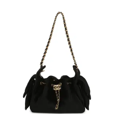 Chanel Chanel Mini 25 Hobo Bag Black Pony Hair Gold Hardware | Thumbnail 7 Chanel Chanel Mini 25 Hobo Bag Black Pony Hair Gold Hardware | Thumbnail 7