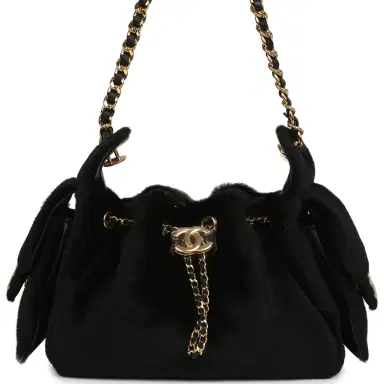Chanel Chanel Mini 25 Hobo Bag Black Pony Hair Gold Hardware | Thumbnail 1 Chanel Chanel Mini 25 Hobo Bag Black Pony Hair Gold Hardware | Thumbnail 1