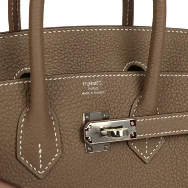 HERMÈS Hermes Birkin 25 Etoupe Togo Palladium Hardware | Thumbnail 7 HERMÈS Hermes Birkin 25 Etoupe Togo Palladium Hardware | Thumbnail 7