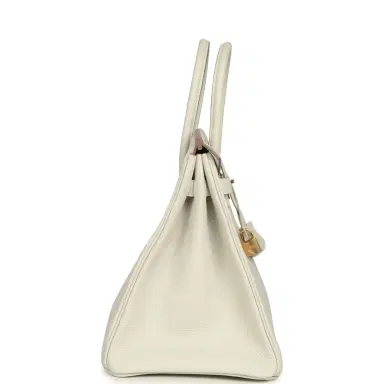 HERMÈS Hermes Birkin 35 Gris Pale Togo Gold Hardware | Thumbnail 3 HERMÈS Hermes Birkin 35 Gris Pale Togo Gold Hardware | Thumbnail 3