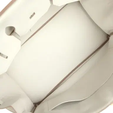 HERMÈS Hermes Birkin 35 Gris Pale Togo Gold Hardware | Thumbnail 8 HERMÈS Hermes Birkin 35 Gris Pale Togo Gold Hardware | Thumbnail 8