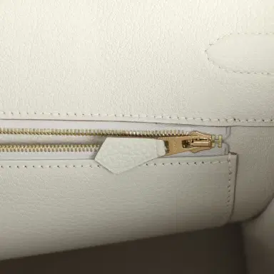HERMÈS Hermes Birkin 35 Gris Pale Togo Gold Hardware | Thumbnail 9 HERMÈS Hermes Birkin 35 Gris Pale Togo Gold Hardware | Thumbnail 9