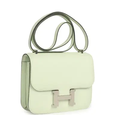 HERMÈS Hermes Constance 18 Vert Fizz Epsom Palladium Hardware | Thumbnail 2 HERMÈS Hermes Constance 18 Vert Fizz Epsom Palladium Hardware | Thumbnail 2