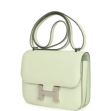 HERMÈS Hermes Constance 18 Vert Fizz Epsom Palladium Hardware | Thumbnail 5 HERMÈS Hermes Constance 18 Vert Fizz Epsom Palladium Hardware | Thumbnail 5
