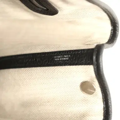 HERMÈS Hermes Garden Party 36 Black Negonda Palladium Hardware | Thumbnail 9 HERMÈS Hermes Garden Party 36 Black Negonda Palladium Hardware | Thumbnail 9