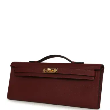 HERMÈS Hermes Kelly Cut Rouge H Epsom Gold Hardware | Thumbnail 6 HERMÈS Hermes Kelly Cut Rouge H Epsom Gold Hardware | Thumbnail 6
