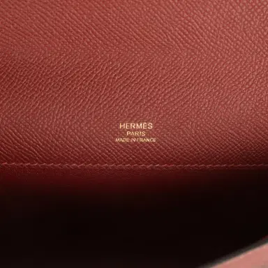 HERMÈS Hermes Kelly Cut Rouge H Epsom Gold Hardware | Thumbnail 7 HERMÈS Hermes Kelly Cut Rouge H Epsom Gold Hardware | Thumbnail 7
