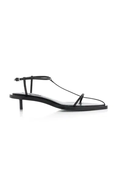 Jil Sander Leather Sandals | Thumbnail 1 Jil Sander Leather Sandals | Thumbnail 1