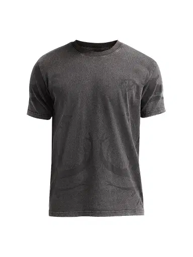 RTA Men's CHAPARRAL Liam Cotton Graphic T-Shirt - Black Beetle | Thumbnail 1 RTA Men's CHAPARRAL Liam Cotton Graphic T-Shirt - Black Beetle | Thumbnail 1