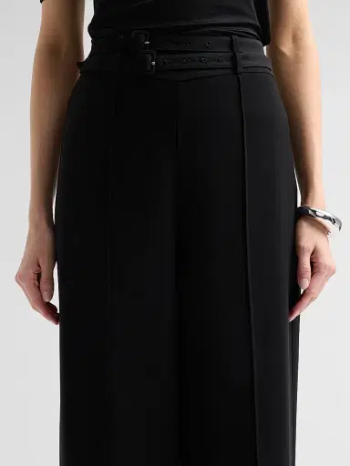 Cinq à Sept Women's Maelor Belted Pants - Black | Thumbnail 5 Cinq à Sept Women's Maelor Belted Pants - Black | Thumbnail 5