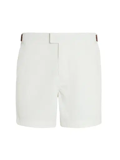 Zegna Men's 232 Road Brand Mark Swim Boxers - White - Size Large | Thumbnail 1 Zegna Men's 232 Road Brand Mark Swim Boxers - White - Size Large | Thumbnail 1