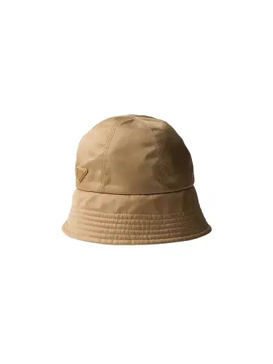 Prada Women's Nylon Hat - Brown | Thumbnail 1 Prada Women's Nylon Hat - Brown | Thumbnail 1