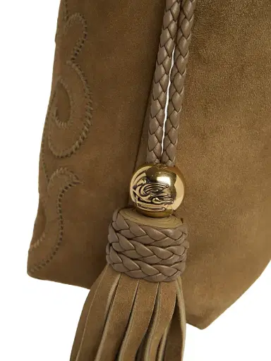 Etro Women's Kalispera Extra-Small Suede Shoulder Bag | Thumbnail 6 Etro Women's Kalispera Extra-Small Suede Shoulder Bag | Thumbnail 6