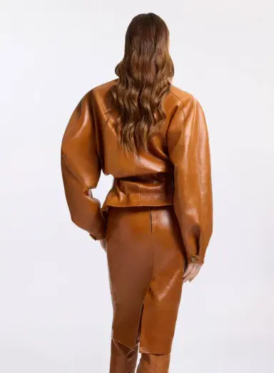 Elie Saab Leather Jacket | Thumbnail 4 Elie Saab Leather Jacket | Thumbnail 4