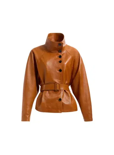 Elie Saab Leather Jacket | Thumbnail 1 Elie Saab Leather Jacket | Thumbnail 1