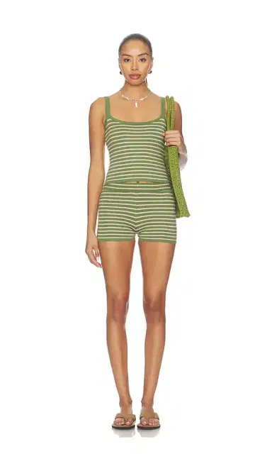 superdown Anneli Knit Short Set | Thumbnail 1 superdown Anneli Knit Short Set | Thumbnail 1