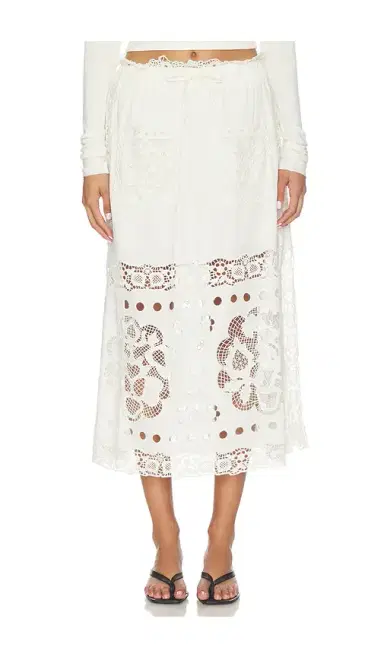 Sea Gardener Embroided Skirt | Thumbnail 2 Sea Gardener Embroided Skirt | Thumbnail 2
