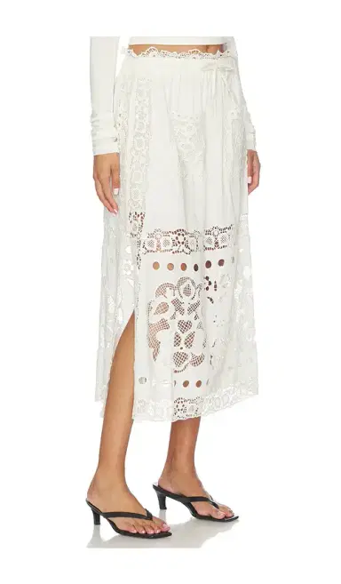 Sea Gardener Embroided Skirt | Thumbnail 1 Sea Gardener Embroided Skirt | Thumbnail 1